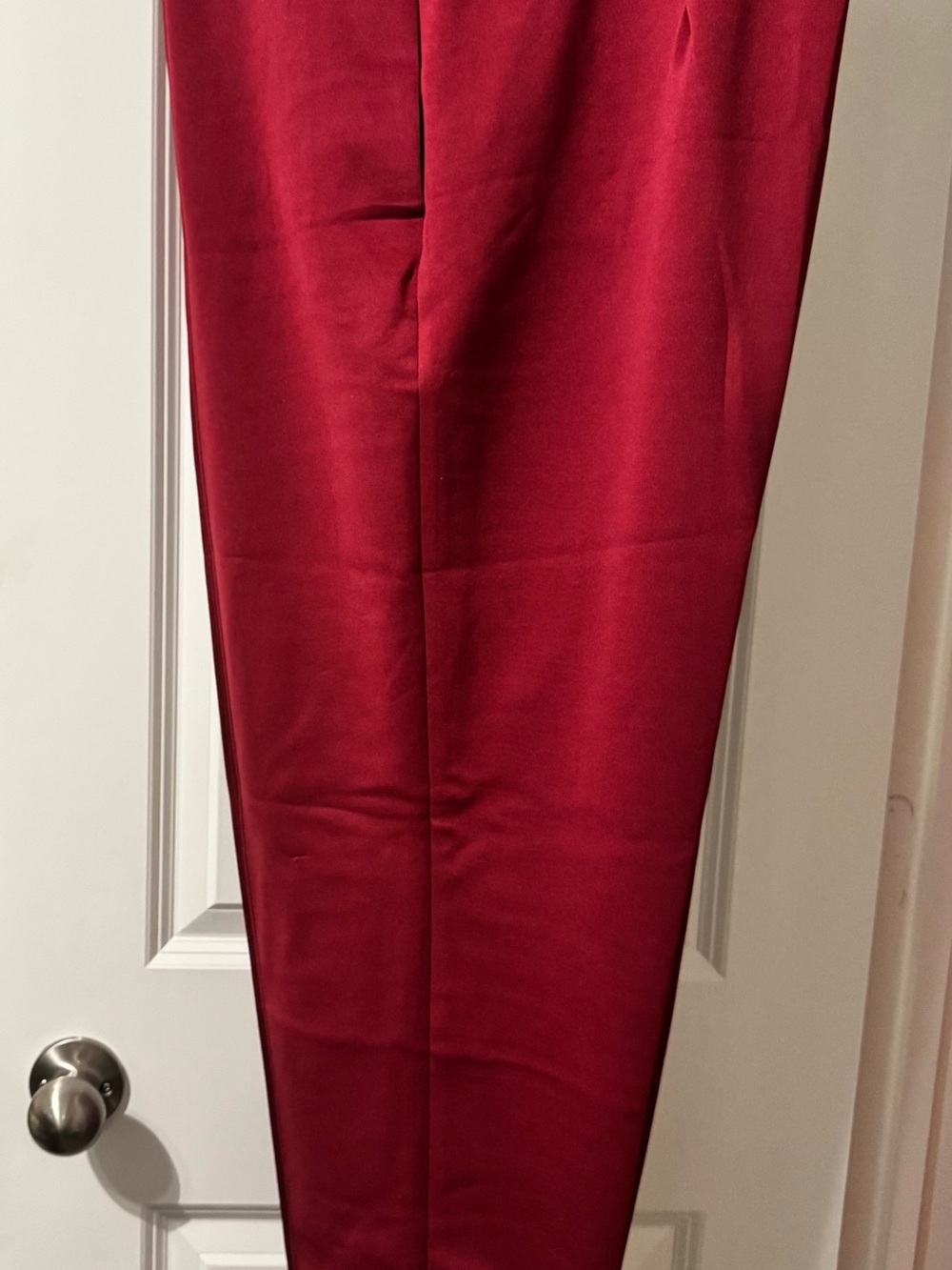 Women’s Red Dress Casual Pants